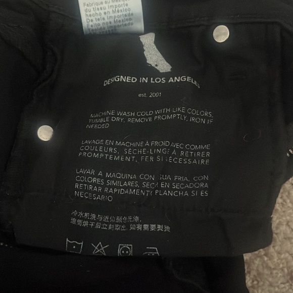 Farrah High Waist Ankle Skinny Jeans AG 28R - Picture 7 of 8